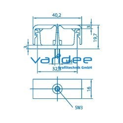 Kabel- und Schlauchhalter 8