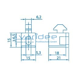 Multiblock 6 PA, schwarz