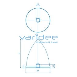 Parabelfeder M12 D75x89