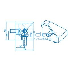 Verbindungssatz 8 40x40-2x45°