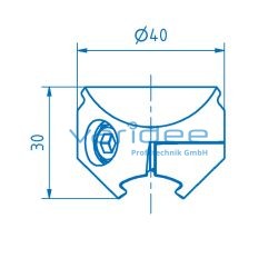 Kreuzverbinder D30 Al