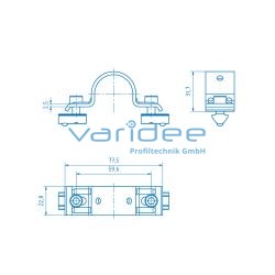 Schelle 8 D30 St, verzinkt