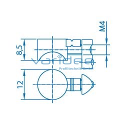 Universalverbinder 5 Satz, verzinkt