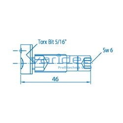 Gewindeform-Verbindungssatz 8, verzinkt