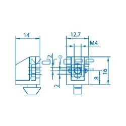 Uniblock 5 PA M4, schwarz