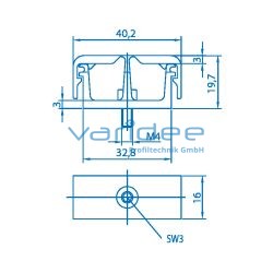 Kabel- und Schlauchhalter 8