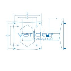 Monitorgelenk 8 VESA 75-100