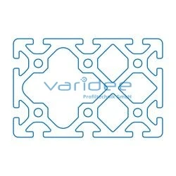 Profil 8 120x80 schwer (6 Meter)