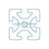 Profil 8 40x40 schwer (Zuschnitt)