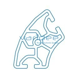 Profil 8 R40/80-60° (3 Meter)
