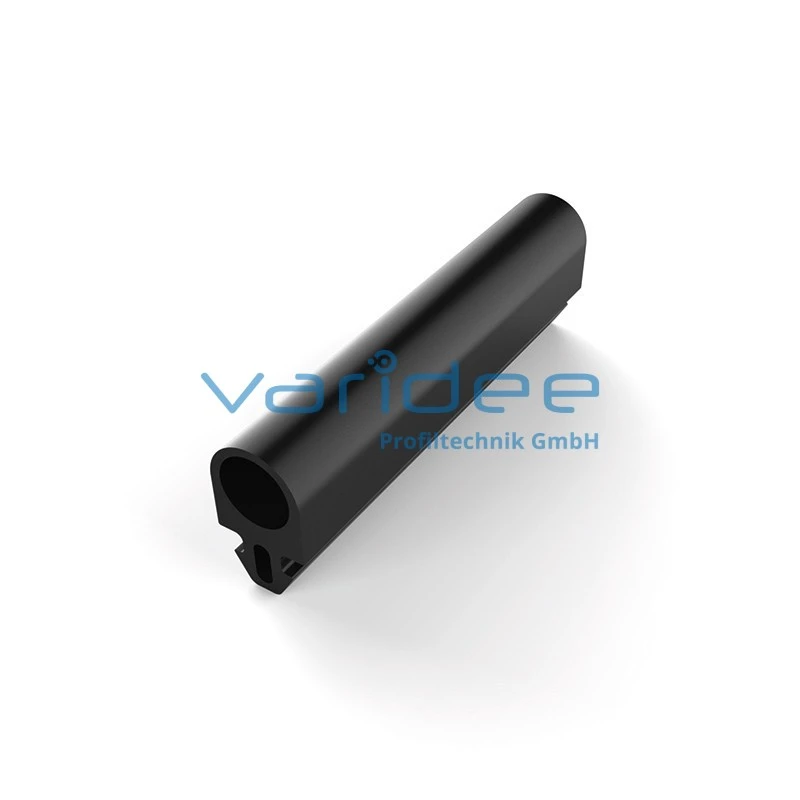 Anschlagprofil 8 20x18, schwarz (Zuschnitt) Anschlagprofil 8 20x18, schwarz (Zuschnitt)