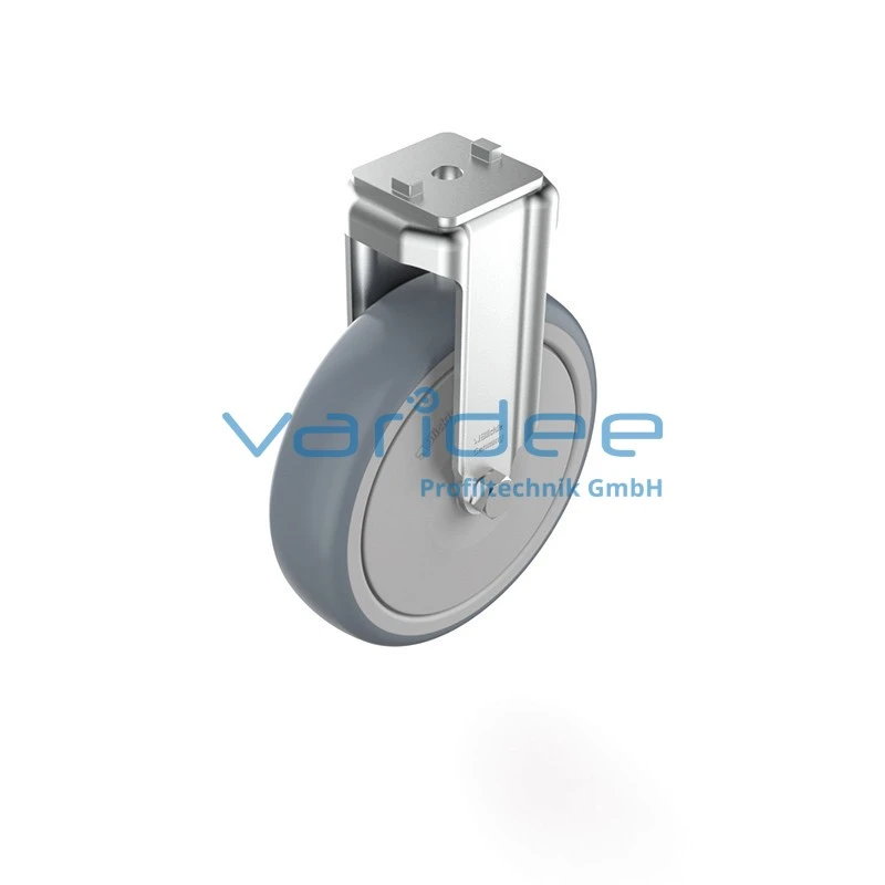 Bockrolle D125 mit Anschraubplatte Bockrolle D125 mit Anschraubplatte