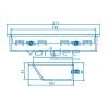 Greifschale 8 210x105, schwarz