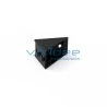 Winkel 8 80x80 Zn, schwarz