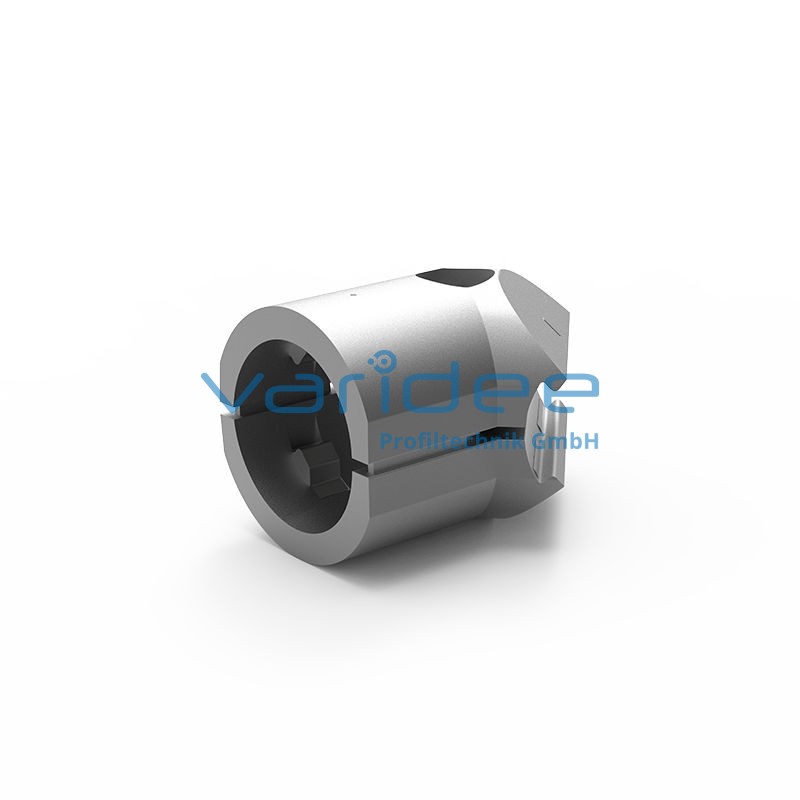 Verbinder D30-45° Al
