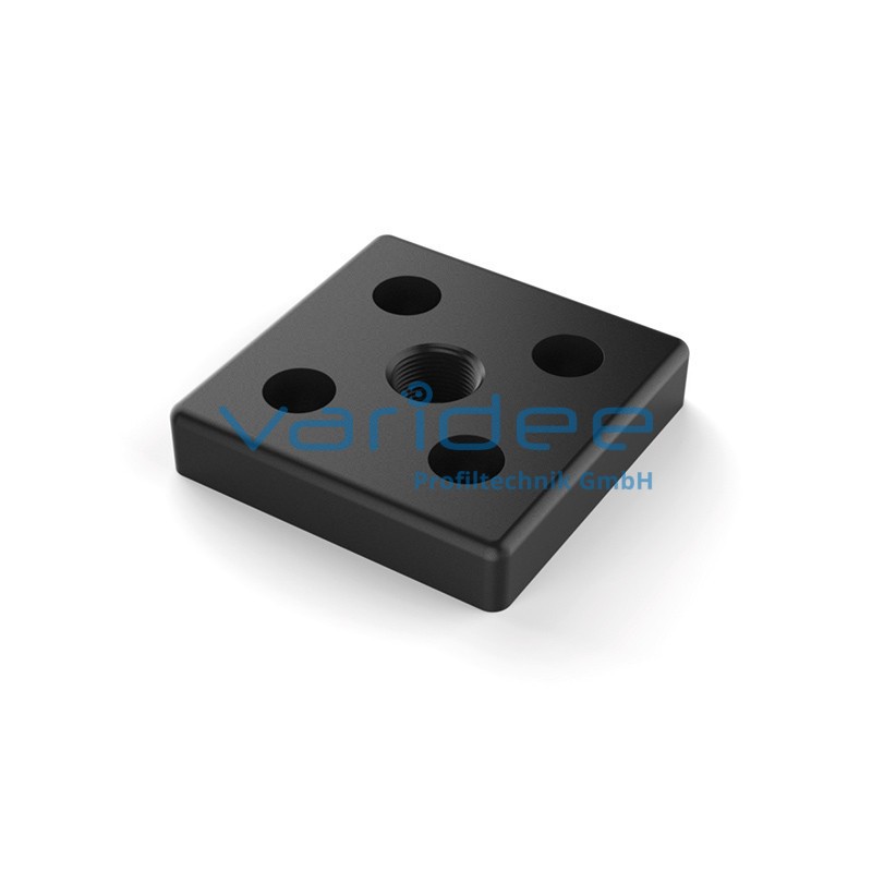 Fußplatte 8 80x80 M20 Fußplatte 8 80x80 M20