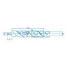 Stufenbohrer Universalverbinder 8, D13