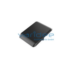 Abdeckkappe für Quick-Winkel 8 40x40 Al, schwarz