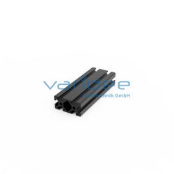 Profil 5 40x20, schwarz (3 Meter)