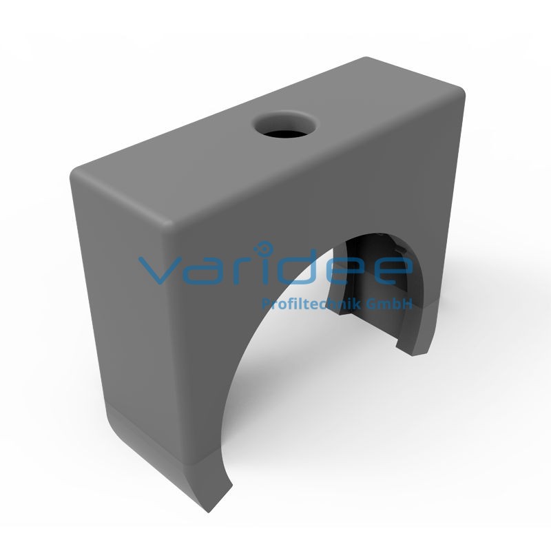 Klemmschelle D30, grau Klemmschelle D30, grau