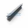 Dichtprofil 8 2-4 mm, grau (Zuschnitt)