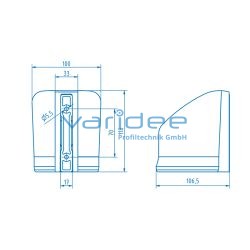 Becherhalter 8 ESD, schwarz
