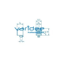 Uniblock 5 PA M4, schwarz