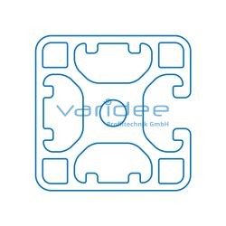 Profil 8 40x40 3N leicht (6 Meter)