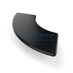 Cap 8 R40/80-90°, black