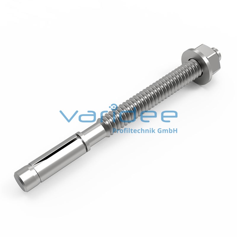 Bodenbefestigungssatz M12x145, verzinkt