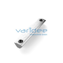 Nutenstein 8 St 2xM8-76 mit Steg, verzinkt