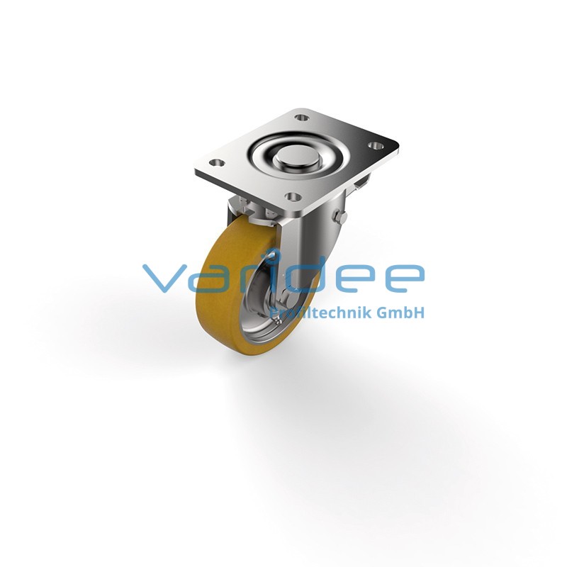 Lenkrolle D125, Doppelfeststeller, schwer