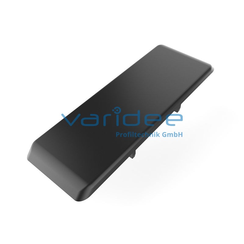 Abdeckkappe für Quick-Winkel 8 80x80 Al, schwarz