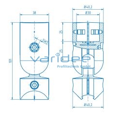Kugelverbinder D30 Al