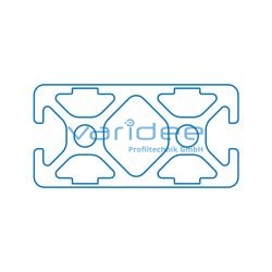 Profil 5 40x20 4N180 (Zuschnitt)