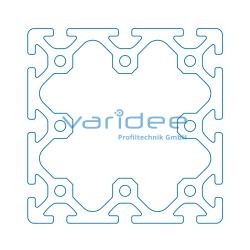 Profil 8 120x120 schwer (6 Meter)