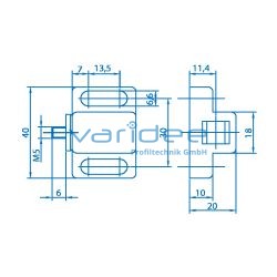 Magnetverschluss 8 PA