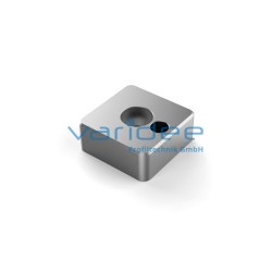 Base plate 8 Al 40x40 M10, anodized