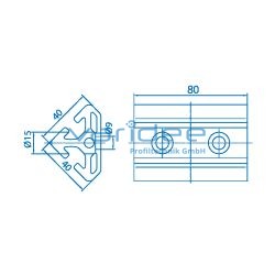 Winkelelement 8 T2 80