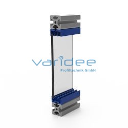 Schiebetür-Führungsprofil 8 40x20 oben (6 Meter)