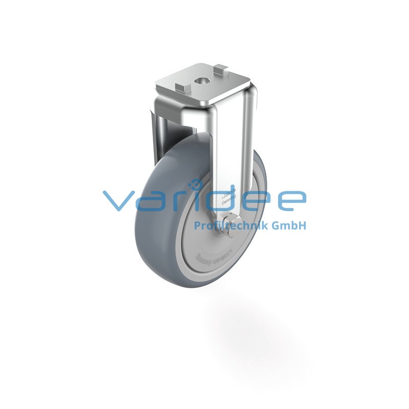 Bockrolle D100, Anschraubplatte