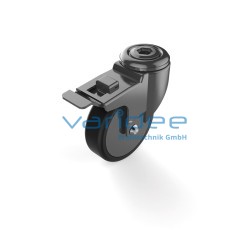 Lenkrolle D75, Doppelfeststeller