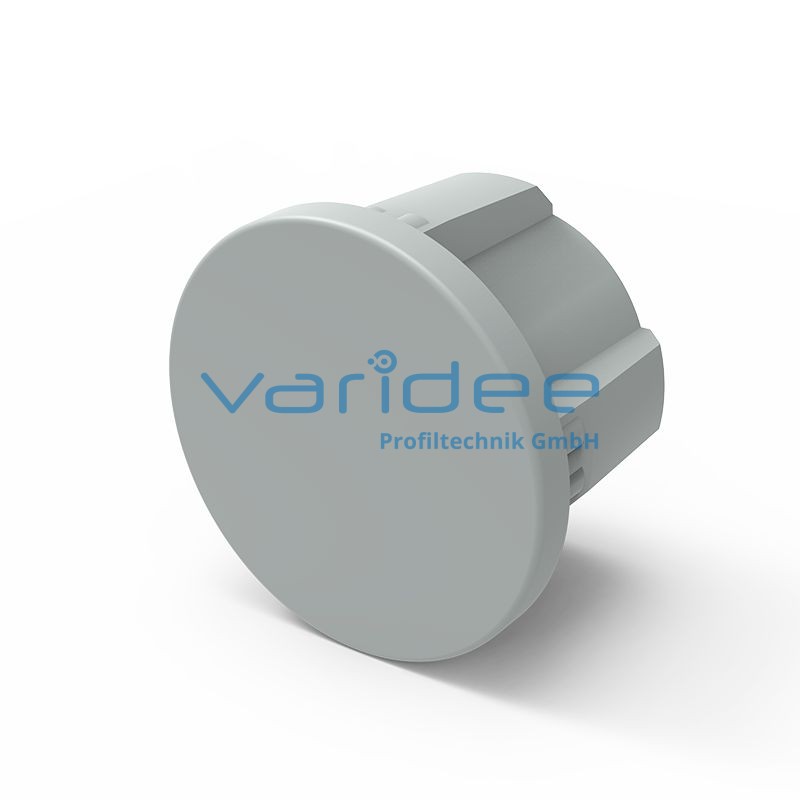 Abdeckkappe Rohr D30, grau