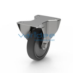 Bockrolle D125, Anschraubplatte 140x110