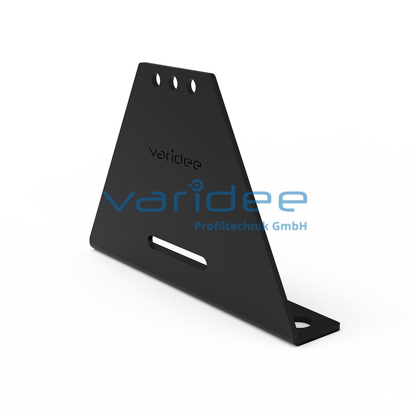 Stellfuß 8 240x160, schwarz