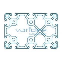 Profil 8 120x80 leicht (3 Meter)