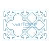 Profil 8 120x80 schwer (3 Meter)