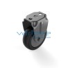Bockrolle D75, schwarz