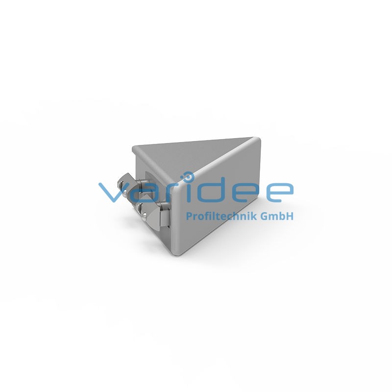 Winkel 8 80x80 Zn Satz, grau