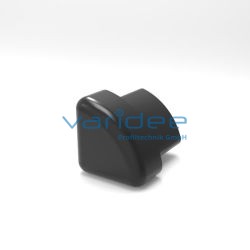Cap for Protective Profile 8 R16-90°, black